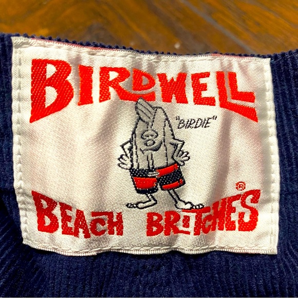 CLASSIC BIRDWELL BEACH BRITCHES SZ.32 NAVY CORD SHORTS R/$150 - Picture 9 of 16